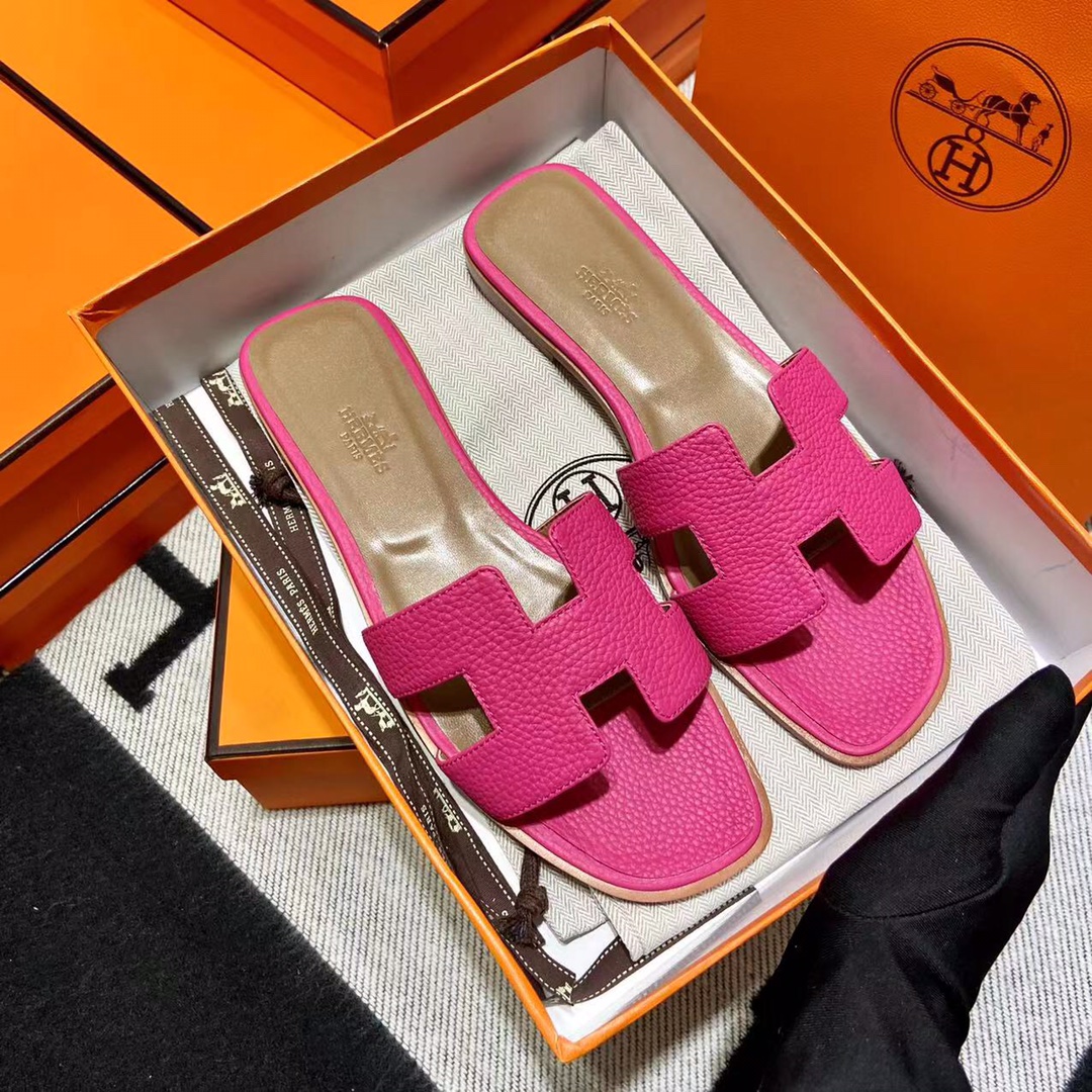 에르메스 올수공 오란 슬리퍼 샌들 토고 41